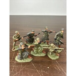 Painted WWII US Infantry Fire Support - from TSSD Set #9 Lot Of 7